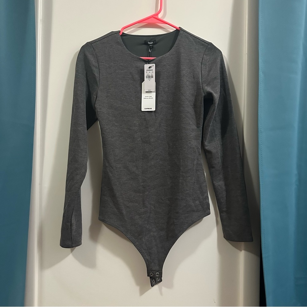 Express Gray Bodysuit